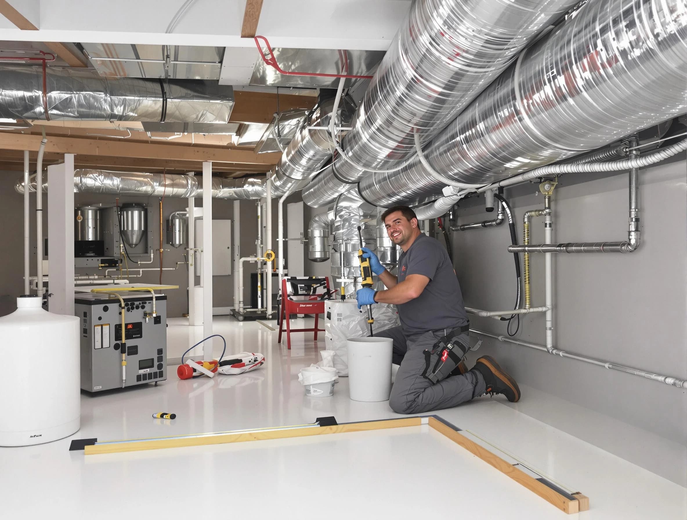 Professional duct sealing service by Chickasha Air Duct Cleaning in Chickasha