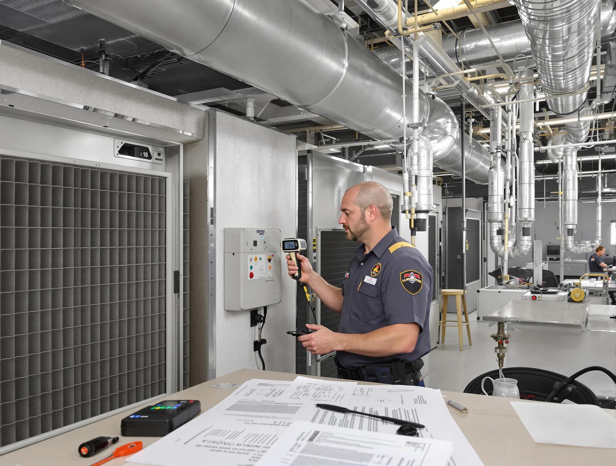 Professional filter system inspection by Chickasha Air Duct Cleaning in Chickasha