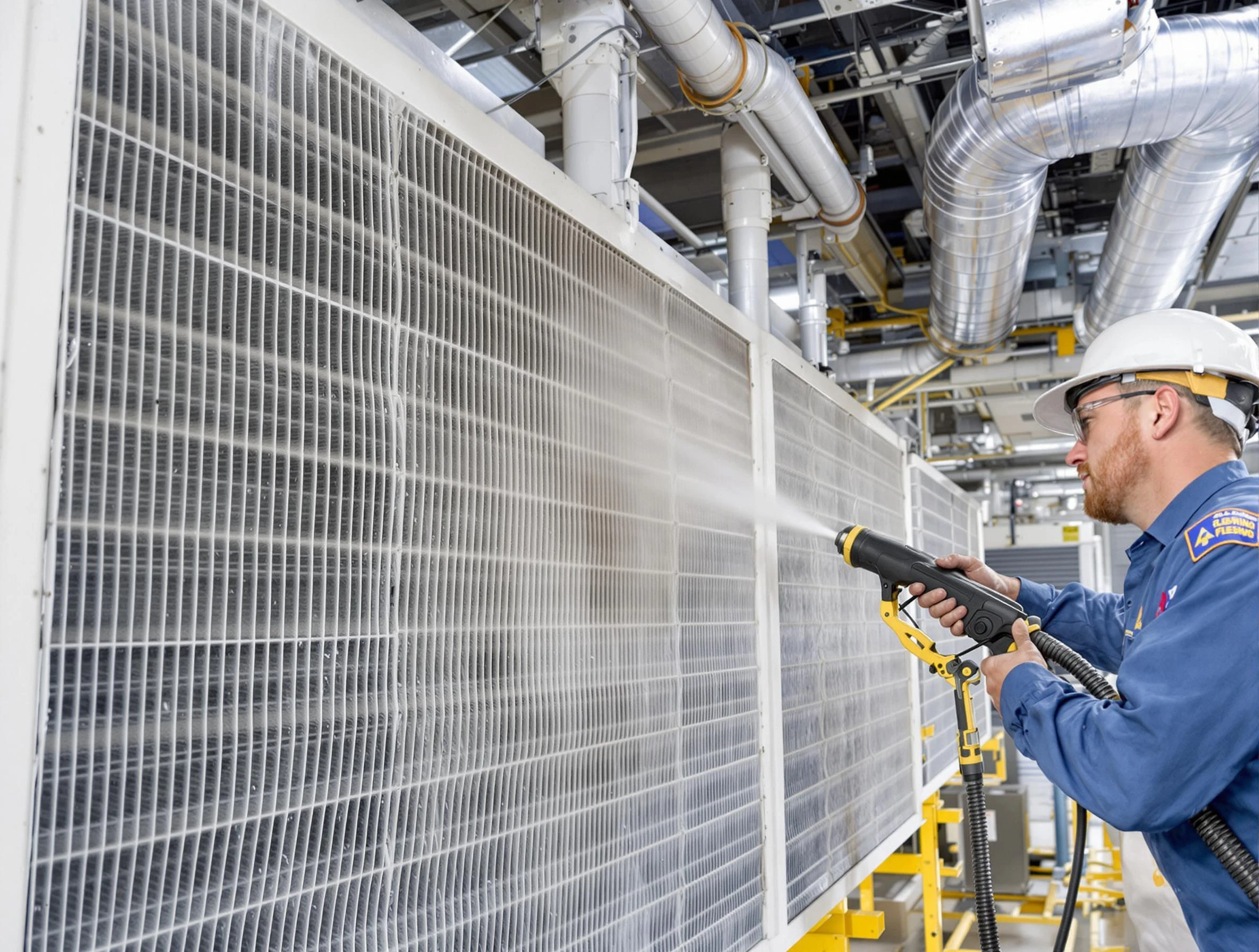 Professional commercial coil cleaning by Chickasha Air Duct Cleaning in Chickasha