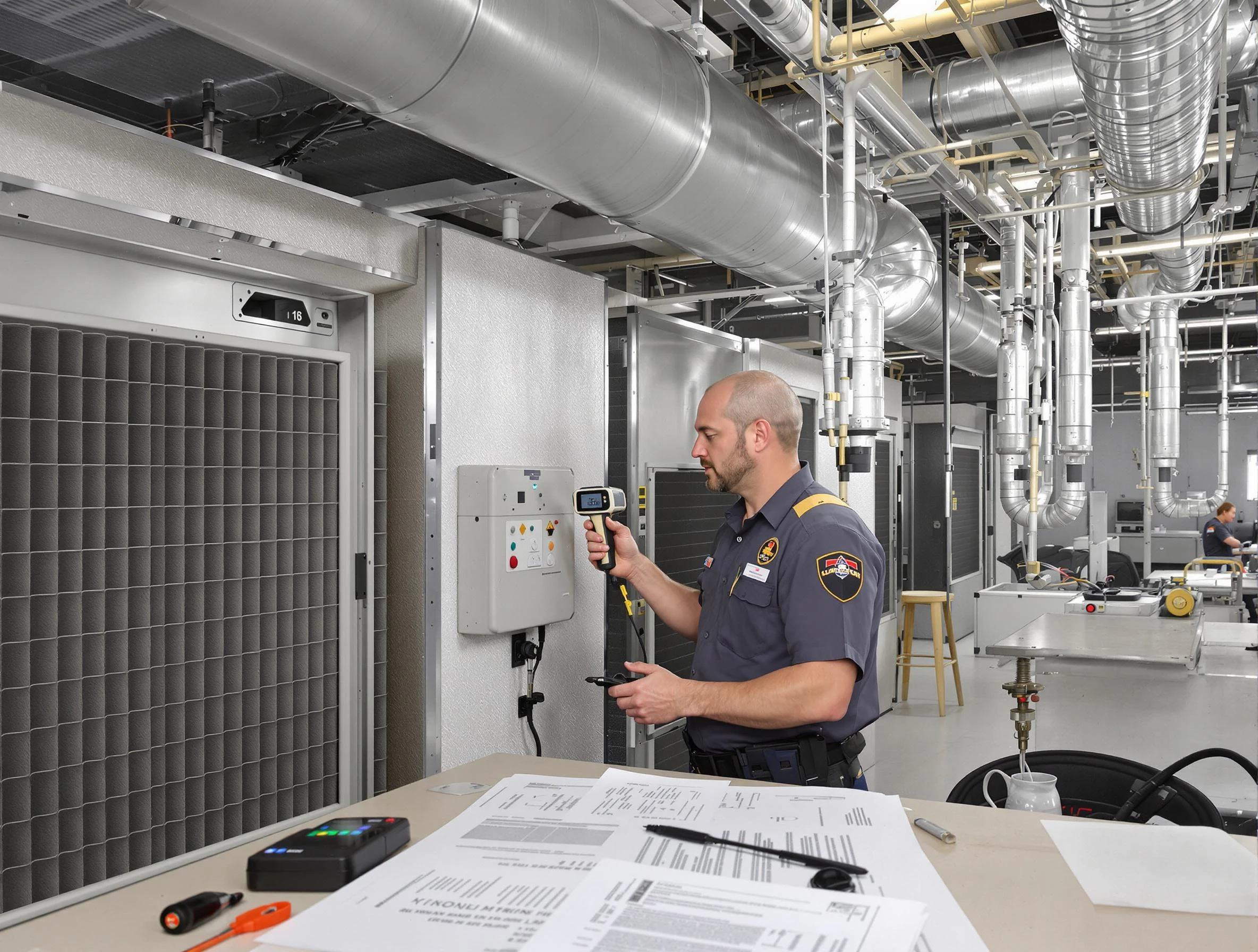 Professional filter system inspection by Chickasha Air Duct Cleaning in Chickasha